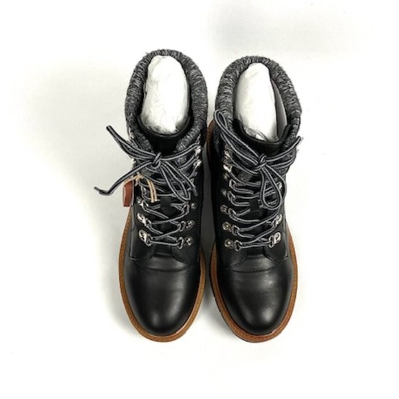 New Mia Regis Lace-Up Lug Sole Boot 7.5 & 8 - Picture 7 of 12